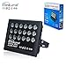 Produktbild ELINKUME 20W Super Bright Outdoor LED Flood Lights,Kaltes weiß LED Strahler mit Wasserfest IP65 Schwarz 1620lm Flutlicht AC 85-265V