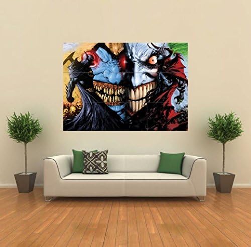 BATMAN VS SPAWN HORROR GOTHIC GIANT PRINT POSTER G109 by Giant Bean Bag Chairs