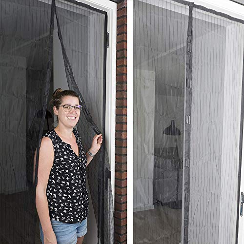 Preisvergleich Produktbild Tür 100 x 220cm Magnetvorhang Fliegengitter Insektenschutz Mückenschutz Insektenschutzvorhang Fliegenvorhang Türvorhang Insektenabwehr