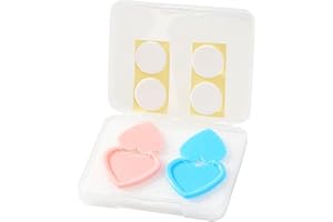 Harilla 2 Stück Diamond Art Kits Light Box Button Cover, Light Pad Protector Switch Deckel für Tracing LED Light Reißbrett - Blau und Pink