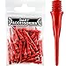 Produktbild Cosmo Fit Point Kurz – Ersatz Weiche Spitzen (50 Stück) – Rot – mit Darts Ecke gebogen Kugelschreiber