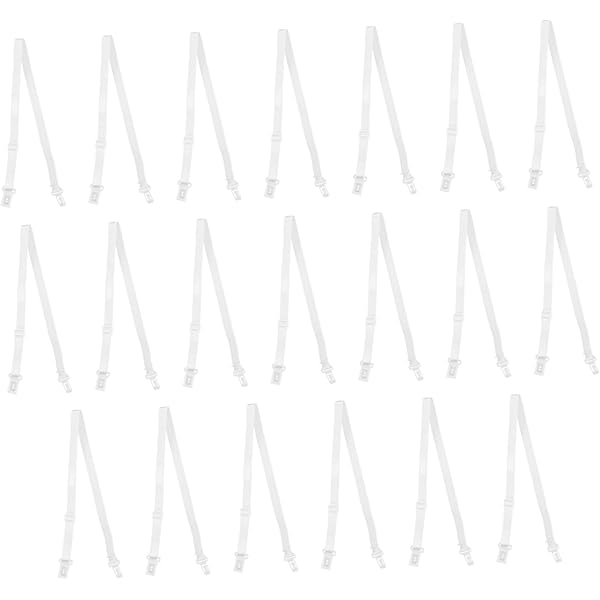 VALICLUD 20 Stück Fliegenbänder Elastisch - Verstellbare Fliegenverlängerung Für Herren