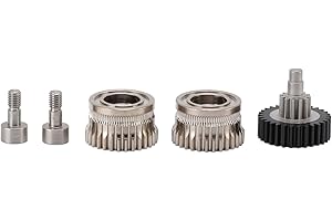 EUJGOOV Gears à Extrudeuse Métallique les ACCESSOIRES de Vitesse de Conduite en Métal pour K1 K1C K1 ACCESSOIRES IMPRIMANTE 3D