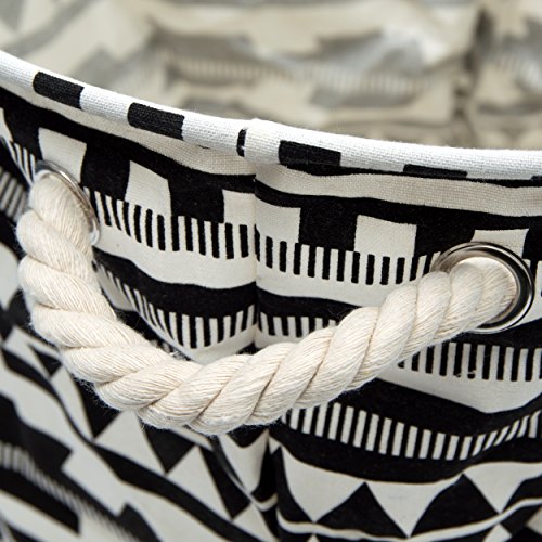 Pink Papaya Wäschesack Idiko, formstabiler Baumwoll Wäschekorb für ihre Schmutzwäsche - 4