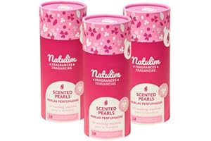 ‎NATULIM Natulim Perły zapachowe - Perły zapachowe do odzieży, trwały zapach, bez szkodliwych substancji chemicznych, odpowiednia dla wrażliwej skóry i wszelkiego rodzaju odzieży, 90 prań, opakowanie 3 sztuki