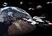 Produktbild Science Fiction Fantasie Digitale Kunst Glossy drucken 'UFO Interceptors' (A2 420mm x 594mm)