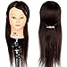 Neverland Beauty 22" 70% Real Human Hair Hairdressing Cosmetology Mannequin Manikin Practice Training Head With Clamp Stand,For College and Professional Use #2