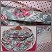 Mania Breastfeeding scarf "Romance" with small pocket for nursing pads in size L/XL