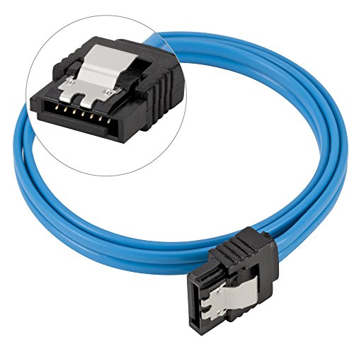 Witasm 6 Stück SATA III Kabel 6.0 Gbps Anschlusskabel HDD SSD Datenkabel mit gerade Stecker, 46cm(Balu) - 5