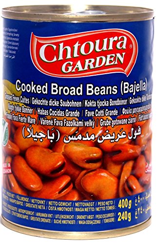 Preisvergleich Produktbild Chtoura - Gekochte dicke Ackerbohnen - Bajella (400g)