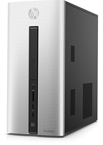 HP Pavilion 550-230ng Desktop-PC (AMD A10-8750 APU, 8GB RAM, 1TB HDD, AMD Radeon (TM) R9 370, DVD, Windows 10) silber - 3