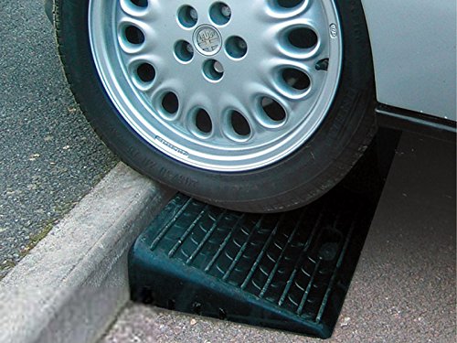 Rampas de bordillo para acceso de autom  viles  motocicletas y sillas de ruedas  pack de 2 unidades