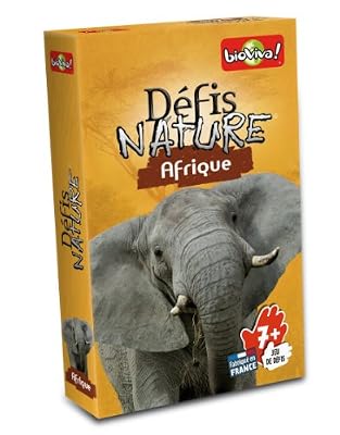Bioviva - 0101003114 - Jeu De Cartes - Défis Nature Afrique