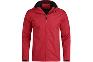 YOUTHUP Men's Jacket Outdoor Waterproof Jackets with Hood Lightweight Windproof Sports Jacket Hiking Rain Coat