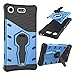 Price comparison product image SsHhUu Sony Xperia XZ1 Compact Case, Tough Heavy Duty Shock Proof Defender Cover Dual Layer Armor Combo with Swivel Kickstand Protective Hard Cover Case for Sony Xperia XZ1 Compact (4.6 Inch) Blue