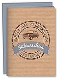 Zum Führerschein: Geschenkverpackung für ein Geldgeschenk: Mit Kuvert by 