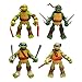 Produktbild 4 stk. 12cm/4.7 " Teenage Mutant Ninja Turtles TMNT Figur NEU