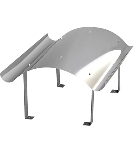 Schornsteinkappe Edelstahl 180mm - Regenhaube Für Kamin Und Abluft