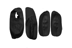 JOBOUND Cubierta del reposabrazos del panel de la puerta For VW for Golf 4 MK4 for Jetta for Bora 1999 2000 2001 2002 2003 2004 2005 Solo 3 puertas Panel de reposabrazos de puerta de coche Cubierta de cuero d