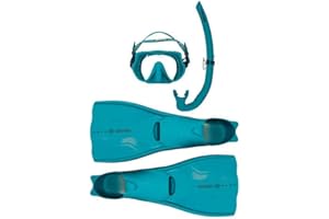 BEUCHAT Atoll, Set Pinne, Maschera Y Boccaglio Unisex Adulto
