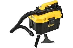STANLEY FATMAX FMC795B-XJ - Aspirador de líquidos y sólidos 18V, 7.5 L, sin batería/Cargador