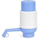 BPA'sız Manuel Damacana Pompası, 19 Litre Polikarbon ve Tritan ve 15 Litre Cam Damacana Uyumlu, Taşınabilir Su Pompası, Prati