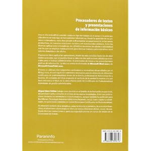 Procesadores de textos y presentaciones de información básicos (Cp - Certificado Profesionalidad)