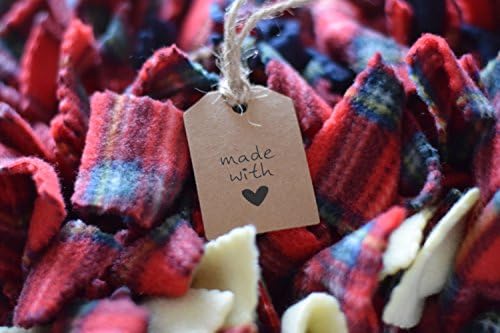 PoppsyMat - Snuffle Sniffing Hidden Treat Dog Mat - Red Tartan, Yellow, Navy &amp; Teal (Free Delivery)