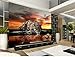 Produktbild Chlwx 200cmX150cm (78.7inX55.241in) Wandbild Tapete Wohnzimmer 3D Fototapete Big Leopard Tiger Hd Malerei Sofa Tv Hintergrund Wandbild 3D Wallpaper