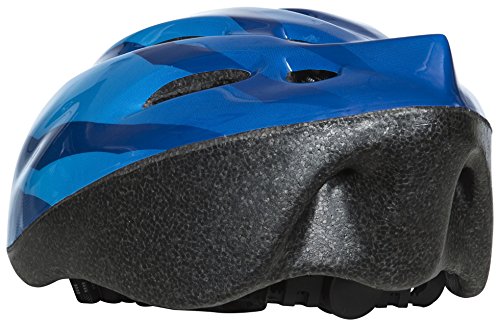 Trespass Kids' Cranky Cycle Safety Helmet, Dark Blue, 48/52