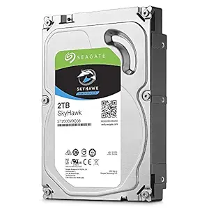 Seagate SkyHawk 4TB Surveillance Internal Hard Drive HDD - 3.5 Inch SATA 6 Gb/s 64 MB Cache for DVR NVR Security Camera System with Drive Health Management (ST4000VX007)