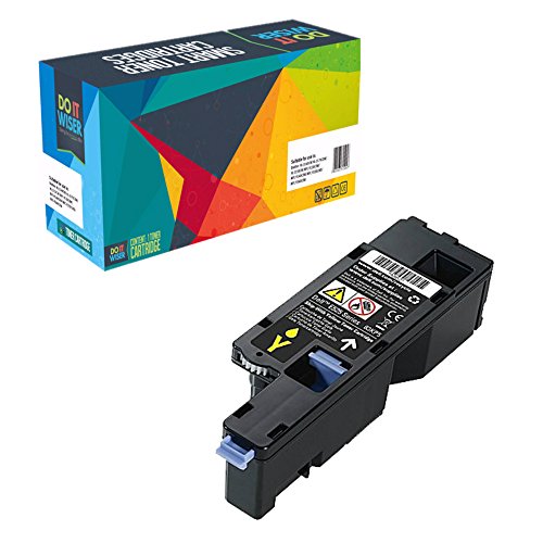 Do it Wiser ® Kompatibel Toner Hohe Kapazität für Dell E525w – 593-BBLN 593-BBLL 593-BBLZ 593-BBLV Kapazität: Schwarz 2000 Seiten – Farben 1400 Seiten (5er Packung) - 5