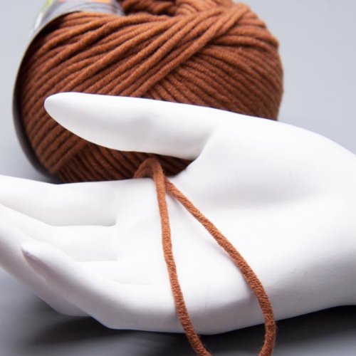 LANA GROSSA COTTON MIX 80, 526 – Braun - 2