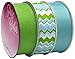 Produktbild Morex Band Chevron Party 3er Pack Band, 16-Yard, Lime/blau
