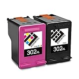 ZOOMTEC cartucho de tinta de gran calidad viene con el chip más reciente que puede compatible con su impresora y mostrar niveles precisos de polvo