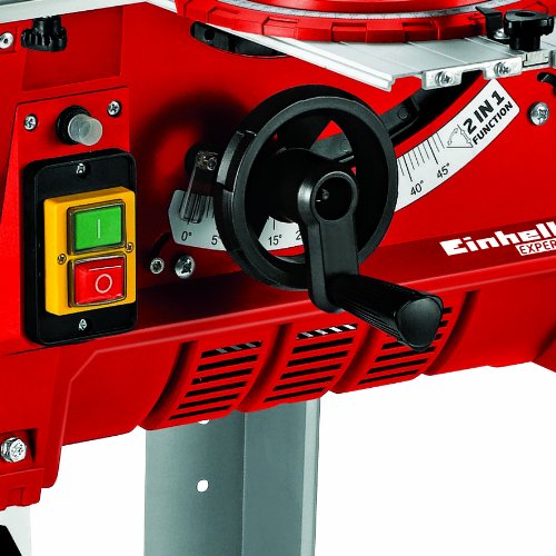 Einhell Formatkreissäge TE-CC 1825 U (1800 W, Profi-Sägeblatt-Ø 250 mm, max. TischgrößŸe 625×1090 mm, Schiebelänge 770 mm, inkl. Untergestell) - 4