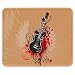 Produktbild Meine Musik 10020, Gitarre, Designer Leder Mousepad Unterlage Mauspad Maus-Pad Stark Anti Rutsch Unterseite für Optimalen Halt mit Lebhaftes Motiv Kompatibel mit allen Maustypen (Kugel, Optisch, Laser)Ideal für Gamer und für Grafikdesigner.