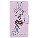 Price comparison product image SmartLegend Sony XA Case Wallet, Folio Retro Classic Drawing Art Painted Leather Flip Case with [Kickstand] Stand Function & Card Slots Holster Purse Soft Silicone Inner Back Cover SmartPhone Protective Skin Cover for Sony Xperia XA - I Love Giraffe