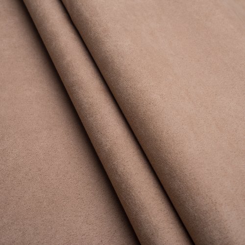 Alicante Nubuk Meterware Imitat Polsterstoff Microfaser Wildleder Möbelstoff (Sand)