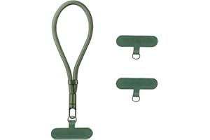 Anfire Handykette Kurz Universal,Multifunktional Handykette Handschlaufe Handy mit 2 Stück Ultradünnem Patch，Anti Verlust Handy Handschlaufe Einstellbares Handyband kurzes verstellbares
