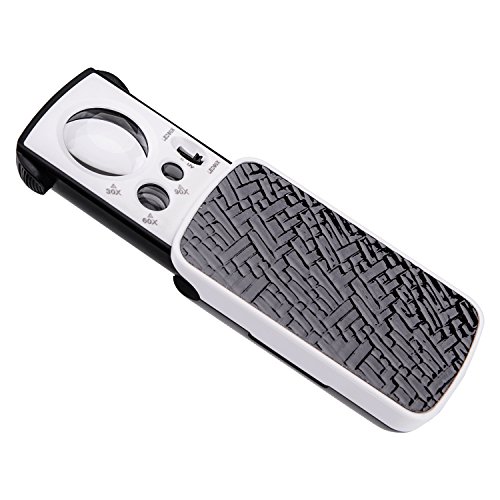 changshengda Deslice bolsillo lupa y luz 30 x 60 x 90 x Multi-Power peque o port til LED lupa de joyer a lupa con UV negro luz mejor para joyas diamantes joyas monedas sellos reviews changshengda Deslice bolsillo lupa y luz 30 x 60 x 90 x Multi-Power peque o port til LED lupa de joyer a lupa con UV negro luz mejor para joyas diamantes joyas monedas sellos