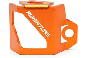 VSKTE Motorrad hinterer Flüssigkeitsreservoir-Schutzabdeckung Protector Fit für K-T-M 1290 1090 1190 Super Abenteuer R/T. Duke R/Adventure/S alle Jahre (Color : For ADVENTURE Orange)