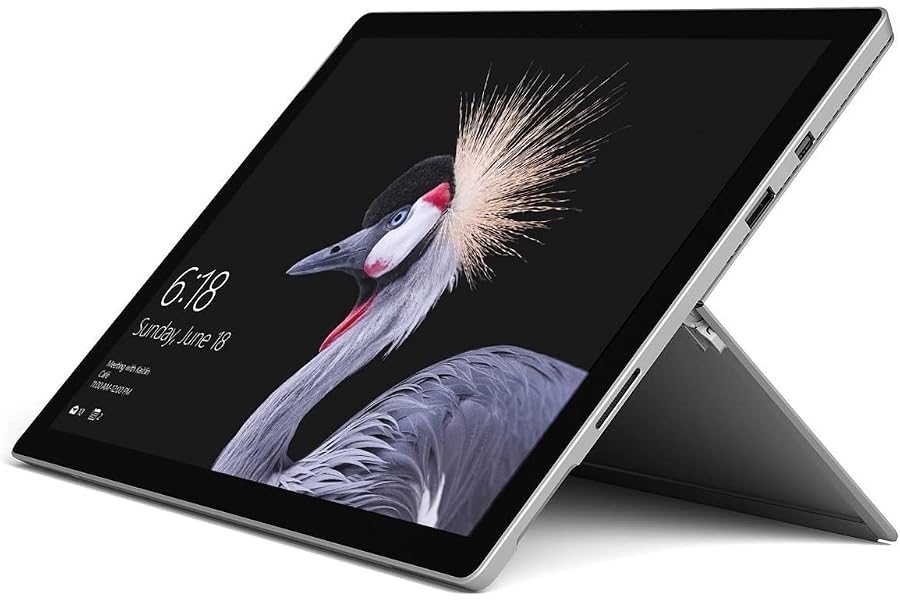 2017 Microsoft Surface Pro 5 LTE mit Intel Core i5-7300U (12.3-zoll, 8GB RAM, 256GB SSD) Platin (Generalüberholt)