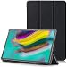Produktbild TTVie Hülle für Samsung Galaxy Tab S5e - Ultra Dünn PU Leder Schutzhülle mit Standfunktion und Auto Aufwachen / Schlaf Funktion für Samsung Galaxy Tab S5e T720 / T725 (10,5 Zoll), Schwarz