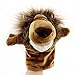 Price comparison product image Lion Hand Puppet - ENGLISH Super Soft Plush Kids Hand Puppets
