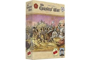 2 Tomatoes Games -The Cousin´s War (La Guerra de los Primos) | Juego de Mesa Estratégico | de 1-2 Jugadores | Idioma: Español | Temática: Belico Histórico