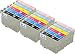 Produktbild 18-Stück Skia Tintenpatronen Epson Stylus Photo P 50 PX 650 660 700 W 710 720 WD 730 820 FWD 830 R 265 285 360 RX 560 585 685 T 0807 0801 0802 0803 0804 0805 0806 Tinten patronen