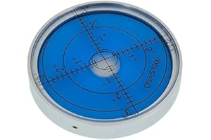 UMEI Nivel de cardán horizontal de burbujas de alta precisión, banda de burbujas horizontal, bola horizontal, nivelador de cuentas horizontales, precisión de 15 pies (6010 mm noctilucent)