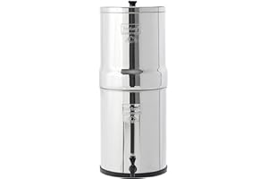 Rb4X4Bb Stainless Steel Water Filtration System With 4 Filter Elets By Berkey