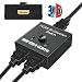 Produktbild HDMI Switch & HDMI Splitter, GANA HDMI Umschalter Bidirektionaler 2 IN 1 Out oder HDMI Verteiler 1 IN 2 Out unterstützt 4K 3D 1080P HDMI Schalter für HDMI/Blu-Ray Player/Fire Stick/Xbox/PS3